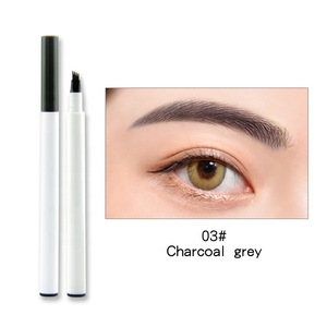 3D waterproof custom makeup eyebrow tint pencil with brush private label