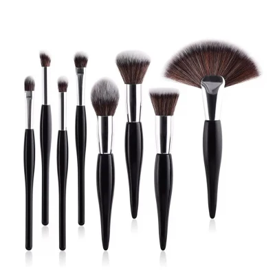 8PCS Makeup Brush Kit Soft Synthetic Hair Wood Handle Make up Brushes