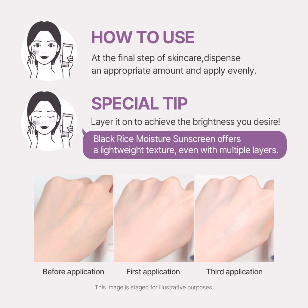 [ACWELL] BLACK RICE MOISTURE SUNSCREEN