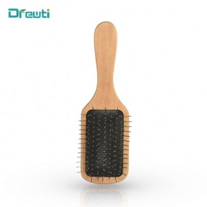 Amazon Hot Sell 2019 Personalized Nylon Bristles 9 Row Denman Hair Brush