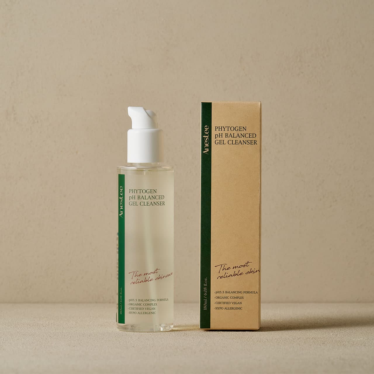 [Anestee] Phytogen pH Balanced Gel Cleanser 180ml