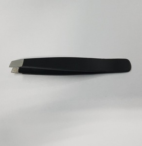 Best eyebrow slanted tip tweezers, top quality tweezers with money back guaranty, manicure cosmetic tweezers custom logo