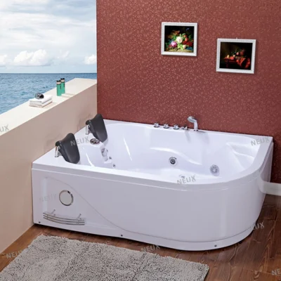 Cheap Double Person Massage Whirlpool Bathtub (TLP-631)