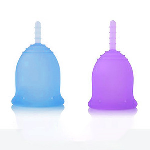 Comfortable large and small menstrual period disposable cup