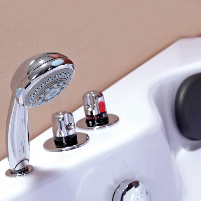 Corner Massage Bathtub with American Waterfall (CDT-004)