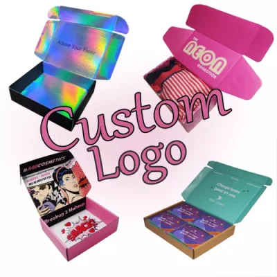 Corrugated Paper E Flute Top Sale Quality Matt Lamination Packaging Book Branded Box Mailers with Custom Logo