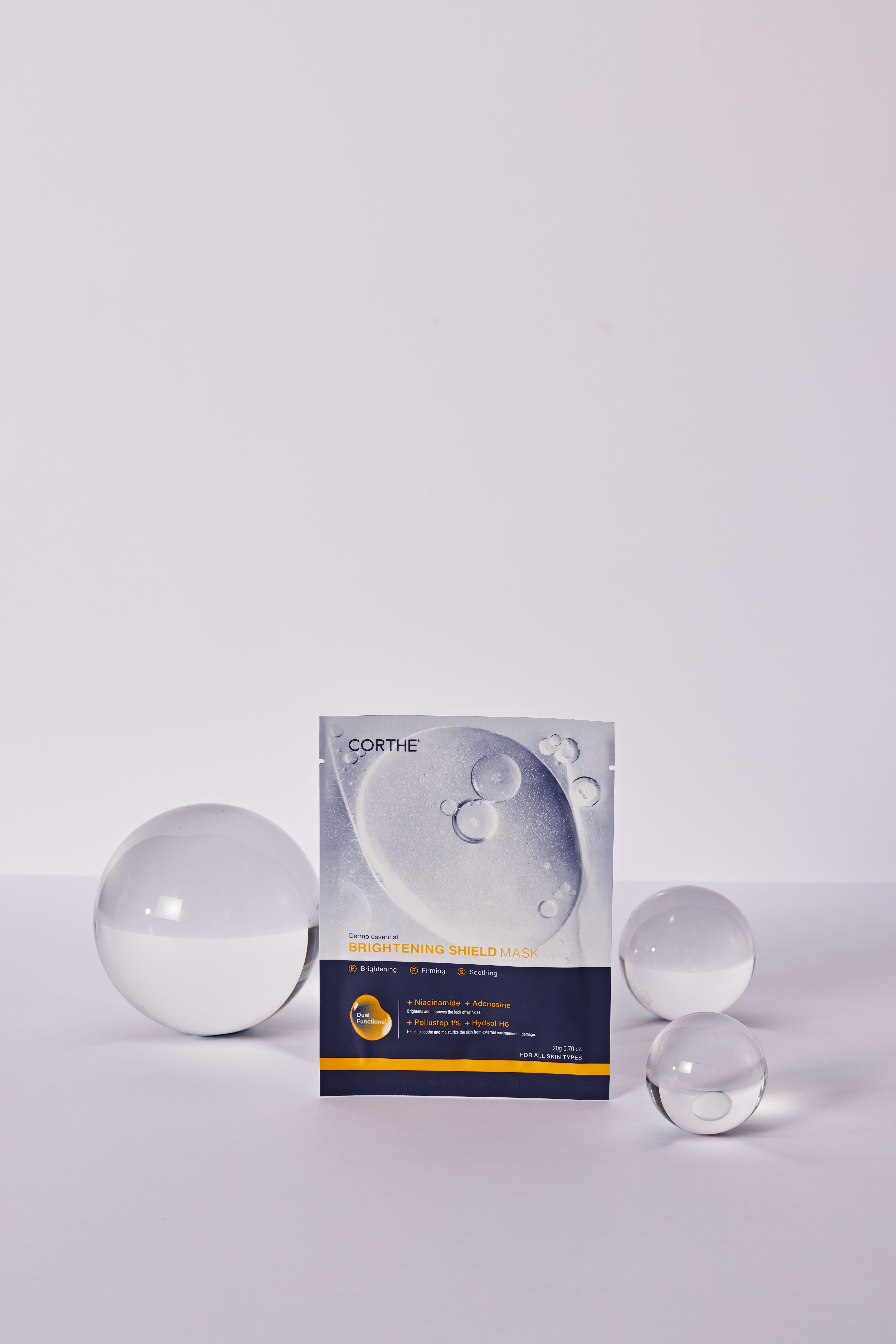 CORTHE Dermo Essential WHITENING SHIELD MASK