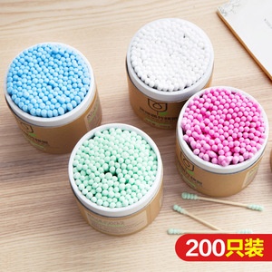 Custom sponge oral alcohol medical dental stick cotton buds with swab cup