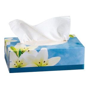 Dissolvable cube box perfumed bamboo pulp facial tissue paper towel hand