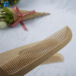 Factory direct supply short handle hotel rubber hair comb