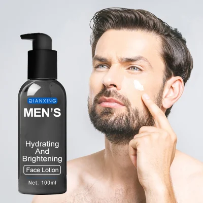 Free Sample Natural Aloe Vera Moisturizing Hydrating Face Lotion for Men