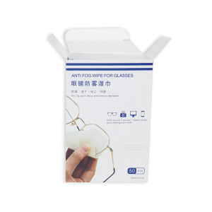 High quality screen lens wipes anti fog Wipes for Glasses