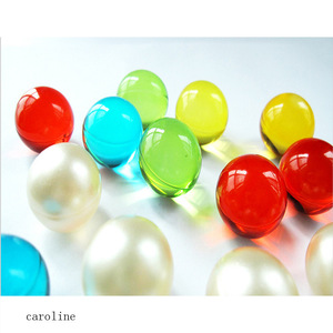 hot sale wholesale Round plant essential oil pearl beads bath beads