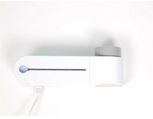 Modern bathroom wall mounted high quality clean tooth ABS plastic electronic uv toothbrush sanitizer