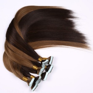 New arrival top grade American blue glue tape hair extension,