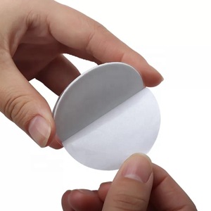 New White Adhesive PVC False Eyelash Case Lash Extension Lifting Table Eyelash And Glue Holder Permanent Makeup Tool