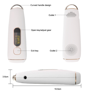 Number Five 500000 Flash IPL Laser Hair Removal Instrument Portable Electric Epilator Painless Body Hair Remover Machine