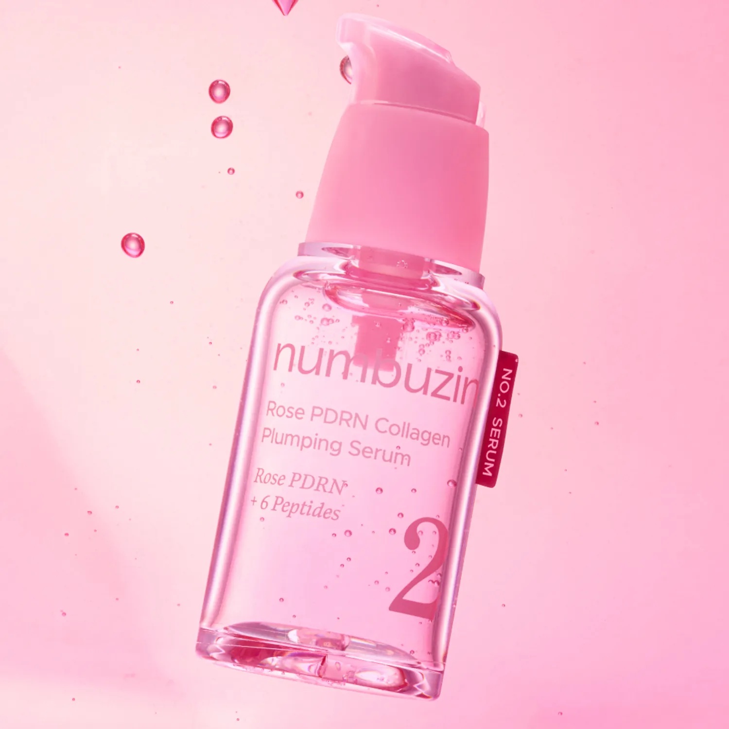 (Numbuzin) No.2 Rose PDRN Collagen Plumping Serum 30ml