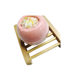 Oil Rose Dry Flower SPA Bath Whitening Moisturizing Romantic Bath Salt Soap