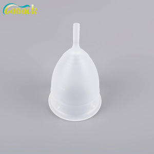 Plastic menstrual cup product