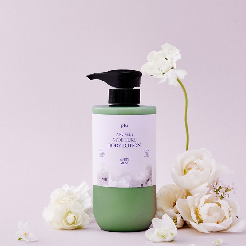 (PLU) Aroma Moisture Body Lotion White Musk 500g