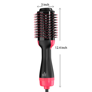 Private Label Dryer and Volumizer Round Shape Hair dryer Comb Hot Air Brush lisa Pro