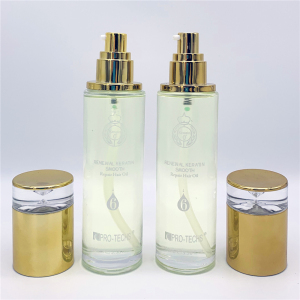 PRO-TECHS Salon Keratin Perfume Shiny Smooth Heat Protect Argan Oil Hair Serum