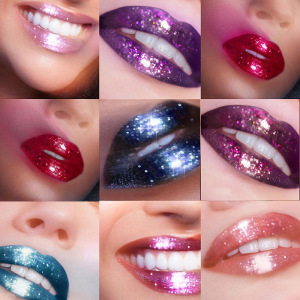 Professional Shimmer Glitter Flip Lip Gloss, Private Label Long Lasting Non-stick Cup Shinny Liquid Lipstick
