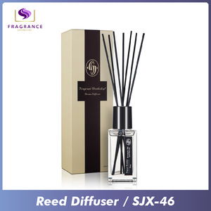 reed diffuser bottles wholesale 100ml Glass Bottle Fragrance Perfume with rattan sticks