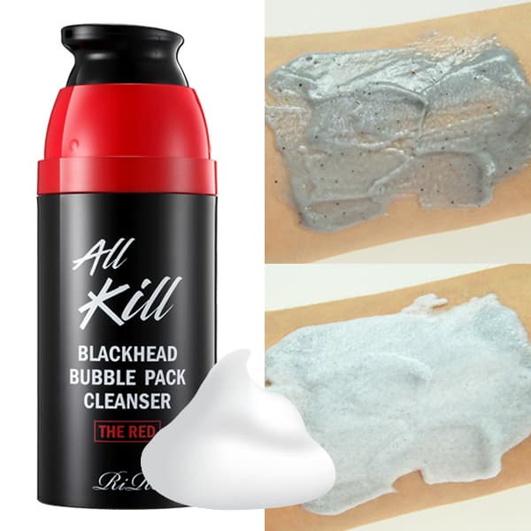 RiRe All Kill Blackhead Bubble Pack Cleanser The Red