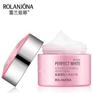 Rolanjona private label beauty cosmetics deep moisturizing best skin whitening face cream