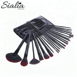 Sialia Private Label Cosmetics 23pcs Brush Makeup Tool Kit With PU Makeup Bag