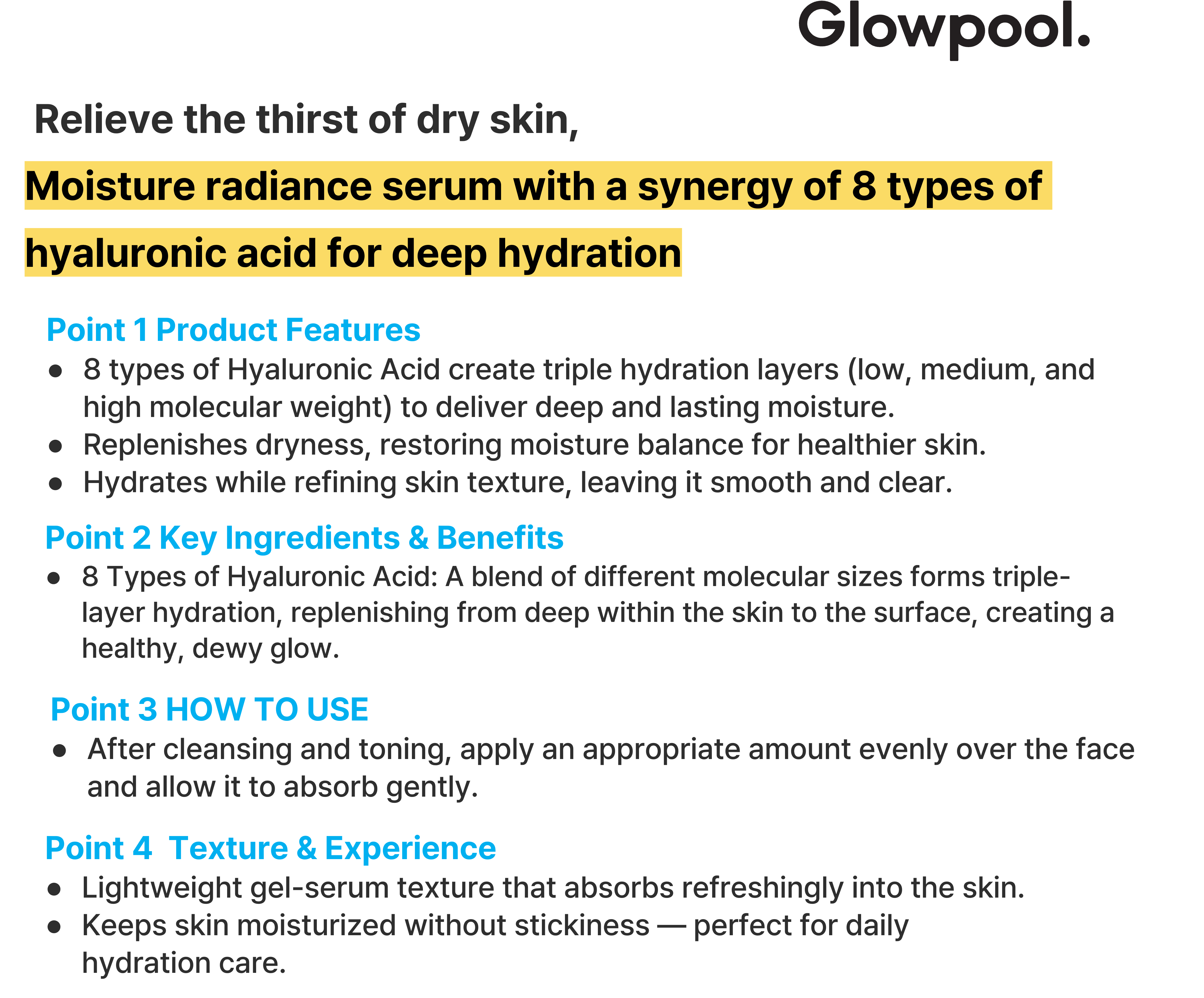 [Skin Care]8-HYALURONIC ACID HYDRATING SERUM