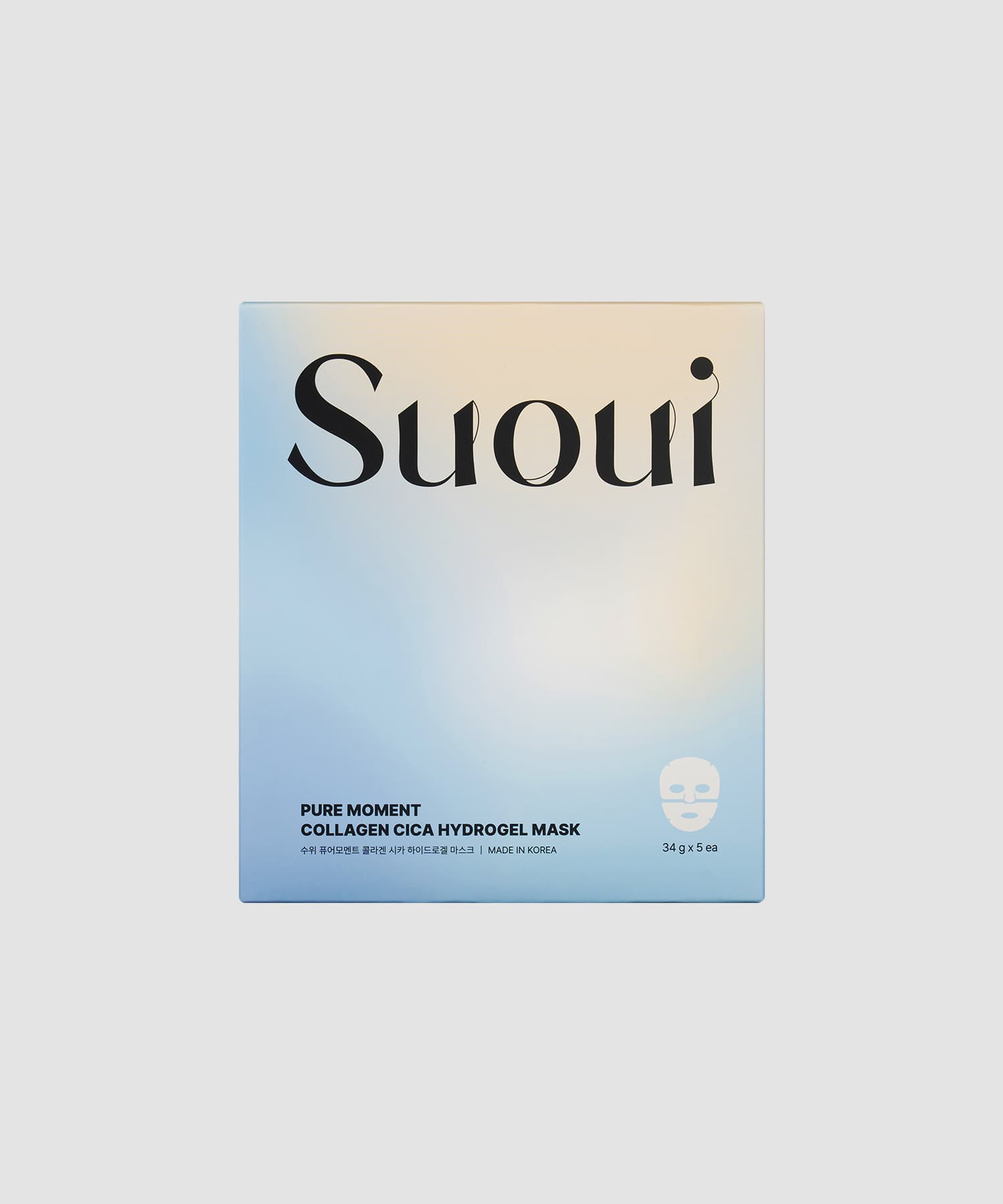 Suoui collagen cica hydrogel facial mask skin care