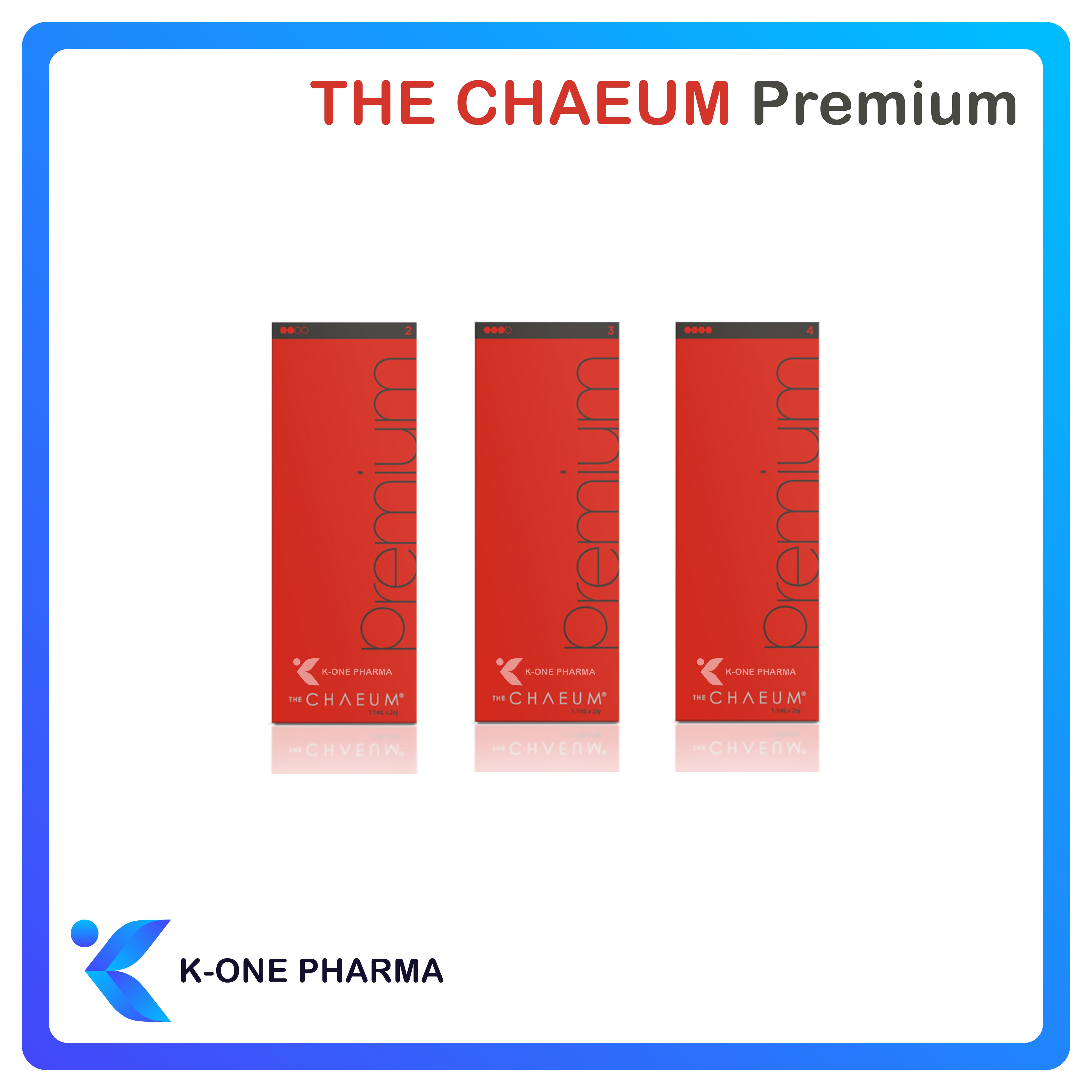 THE CHAEUM PREMIUM DERMAL FILLER Augmentation Facial Volumization Natural looking Smoothing skin