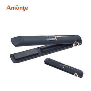 USB charging rechargeable hair straightener