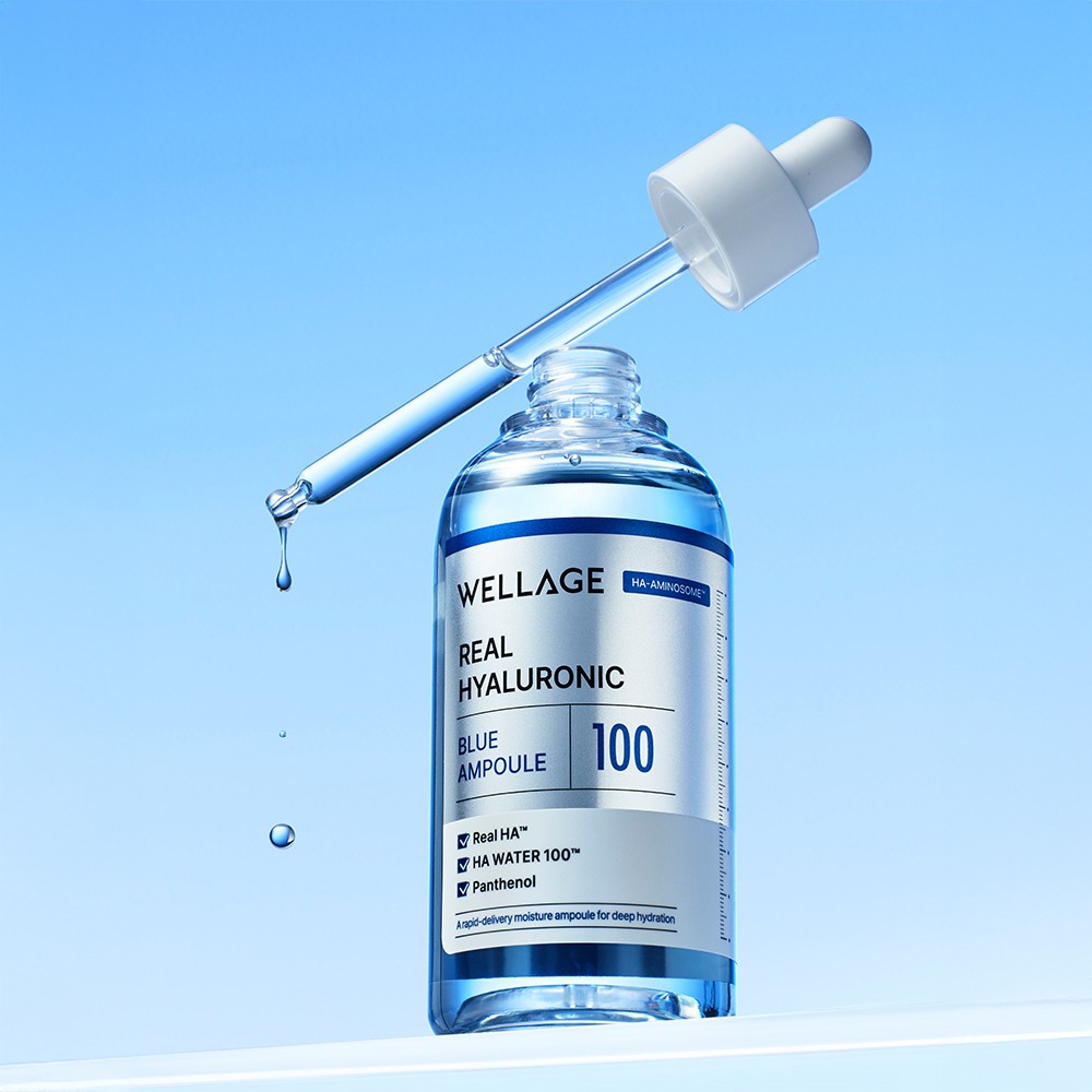 (Wellage) Real Hyaluronic Blue 100 Ampoule 60ml