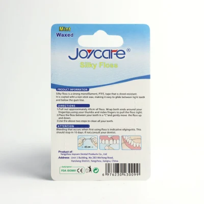 Wholesale Custom Logo Oral Care 50 Meters Mint Flavor Silky Dental Floss