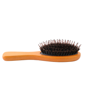 Wood Boar Bristle Soft Boar Bristle Hair Brush For women wooden boar bristle hair brush