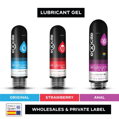 Original Lubricant Gel  100ml, Intimate Water-Based lubricant Neutral Odourless and Tasteless, Not Sticky, Leaves no Stains. Promte a greater enjoyment and intensity. Excite Man or Woman,