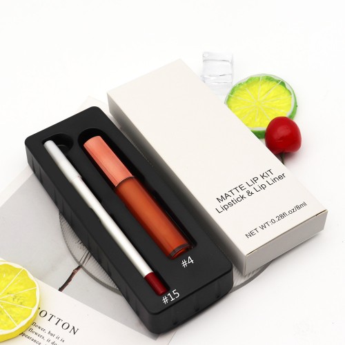 Popular Lip Liner With Lipstick Kit Long Lasting Lip Makeup Liner Set