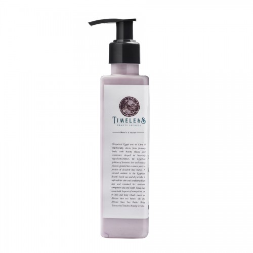 Timeless Beauty Secrets Exotic Shea Butter Moisturizing Lightening Anti Microbial, Luxury Hand & Body Lotion