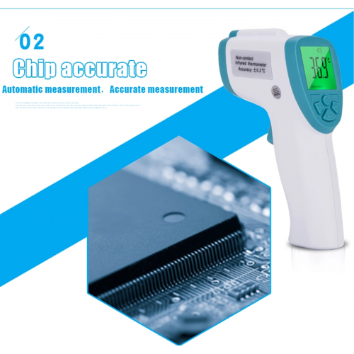 Non Contact Infrared Thermometer Forehead Laser Thermometer Temperature Gun wholesales with FDA certificate