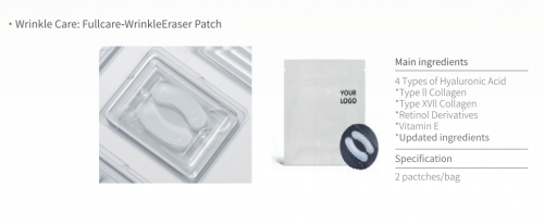 Microneedle Eye-Wrinkle Patch | CE Certified | OEM/ODM for Skincare Brands | MOQ 100 Pcs