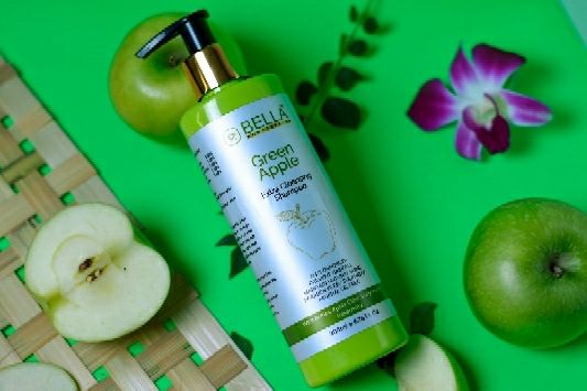 Bella green apple shampoo