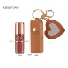 High quality custom logo nude lipgloss high pigment Water Glossy Moisturizing Hydrating Lip gloss with pouch