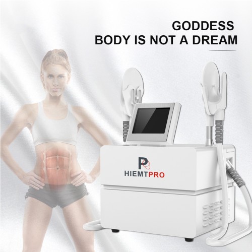 High Intensity No Invasive Medical Fat Dissolving Body Shaping Continuous Work Hi EMT Muscle Machine Latest Air Cooling