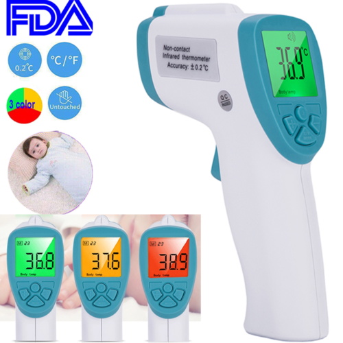 Non Contact Infrared Thermometer Forehead Laser Thermometer Temperature Gun wholesales with FDA certificate