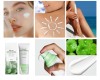 Lakerain Centella Asiatica Sunscreen Essence Lotion, Refreshing Non‑Greasy UV Protection, Soothing Moisturizing Sun Lotion for Face