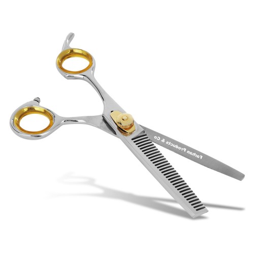 Professional 6.0inch 9CR 62HRC Hardness cutting / Barber Scissors silver shears with case barber hair scissors